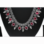 Designer AD necklace set - Image 3