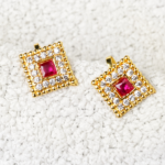 Designer Ruby Stone Bugadi