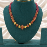 Panchaloha Pink beats necklace